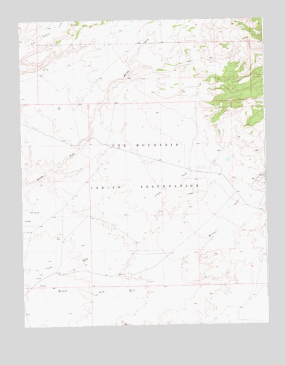 Mariano Wash West, CO USGS Topographic Map