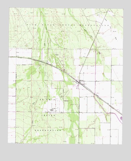 Maricopa, AZ USGS Topographic Map