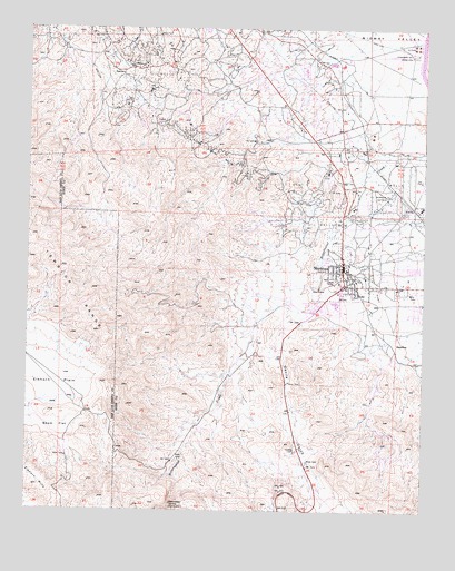 Maricopa, CA USGS Topographic Map