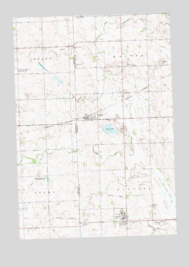 Marietta, MN USGS Topographic Map