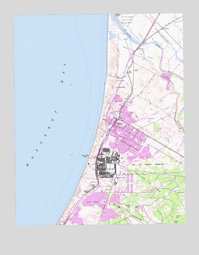Marina, CA USGS Topographic Map