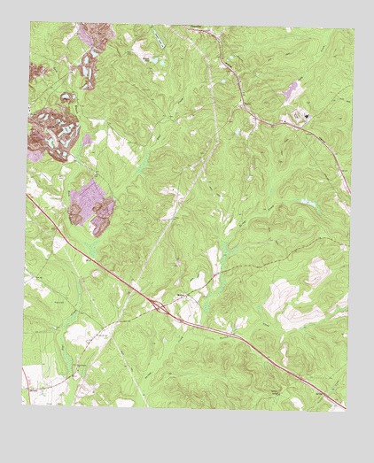 Marion, GA USGS Topographic Map