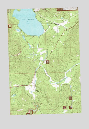Marion, MT USGS Topographic Map