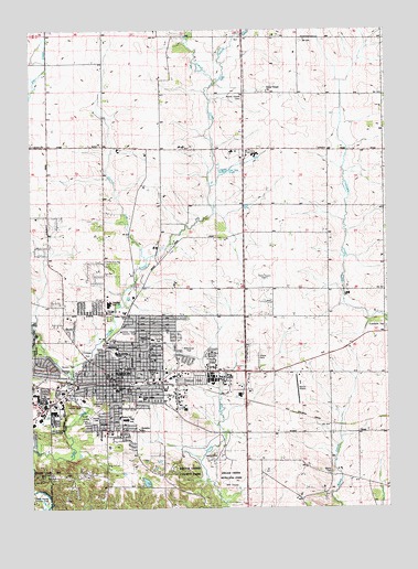 Marion, IA USGS Topographic Map