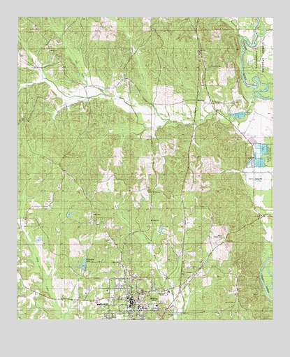 Marion North, AL USGS Topographic Map
