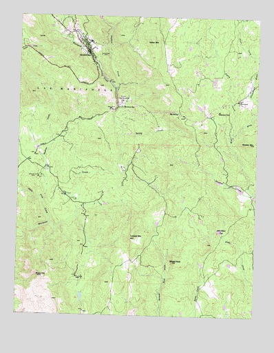 Mariposa, CA USGS Topographic Map