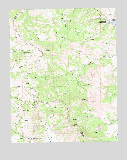 Mariposa Peak, CA USGS Topographic Map