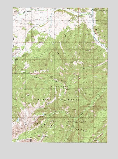 Beacon Point, MT USGS Topographic Map
