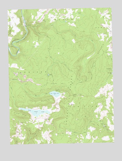 Markleton, PA USGS Topographic Map