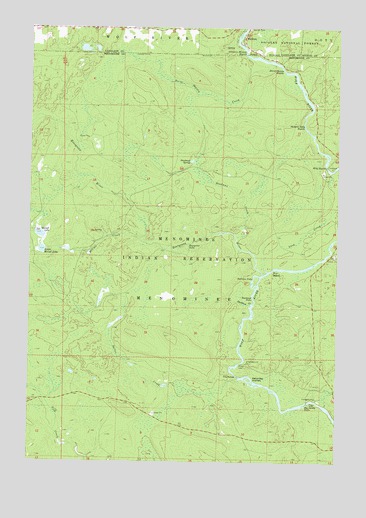 Markton, WI USGS Topographic Map