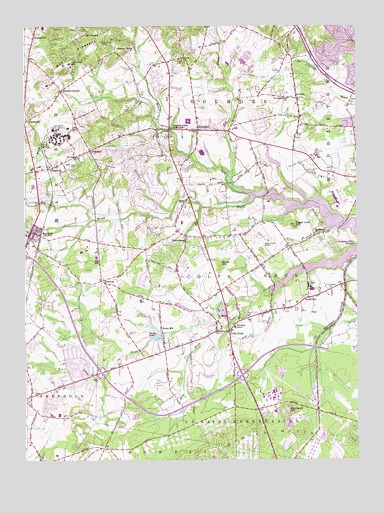 Marlboro, NJ USGS Topographic Map