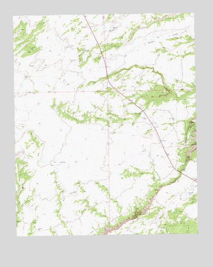 Beacon Well, AZ USGS Topographic Map