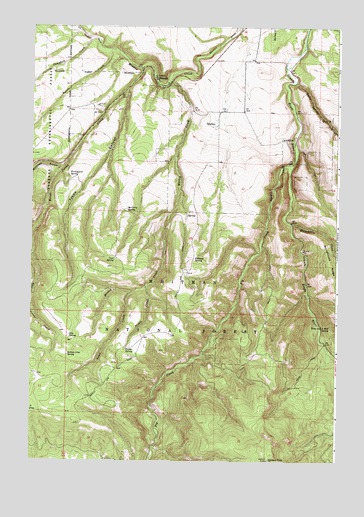 Marley Creek, OR USGS Topographic Map