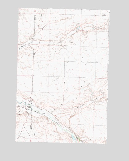 Marlin, WA USGS Topographic Map