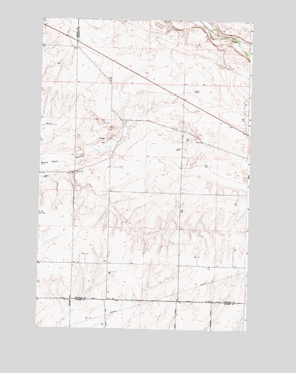 Marlin SW, WA USGS Topographic Map