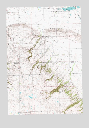 Marlow, SD USGS Topographic Map
