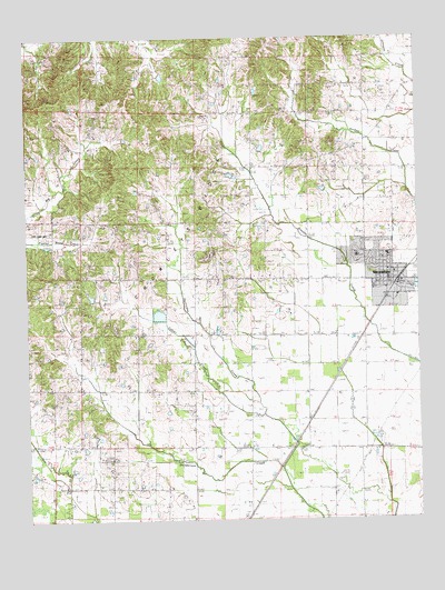 Marmaduke, AR USGS Topographic Map