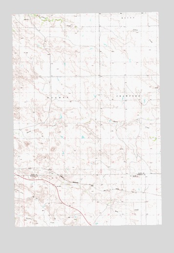 Marmarth SE, ND USGS Topographic Map