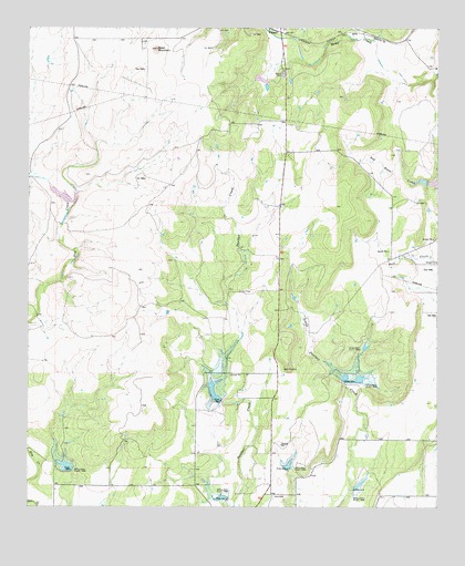 Bead Mountain, TX USGS Topographic Map