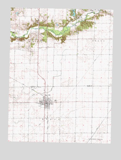 Maroa, IL USGS Topographic Map