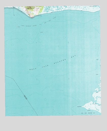 Marone Point, LA USGS Topographic Map