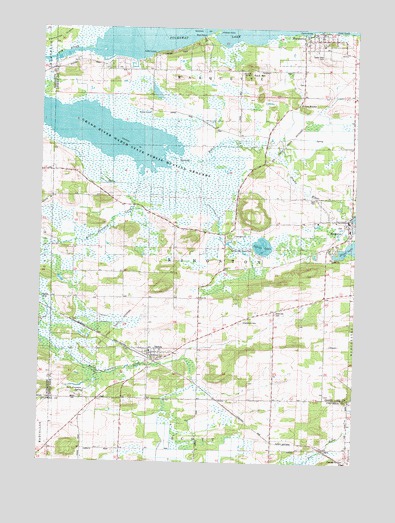 Marquette, WI USGS Topographic Map