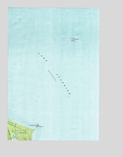 Marquette NW, MI USGS Topographic Map