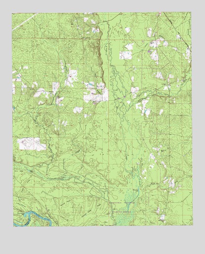 Marsden, AR USGS Topographic Map