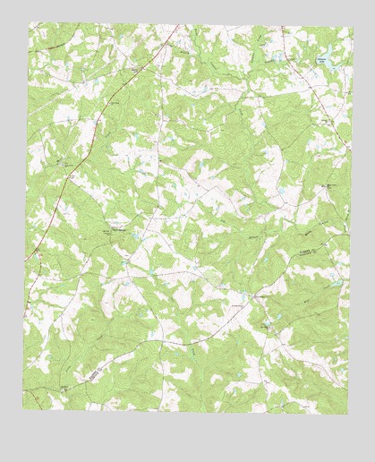 Beall Springs, GA USGS Topographic Map