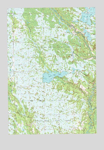 Marsh Creek Pool, MI USGS Topographic Map