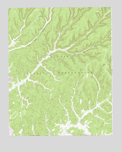 Marsh Pass SE, AZ USGS Topographic Map