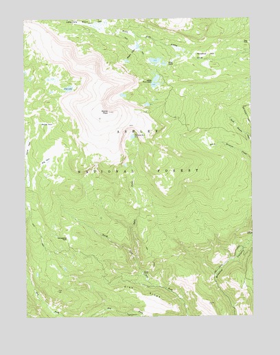 Marsh Peak, UT USGS Topographic Map