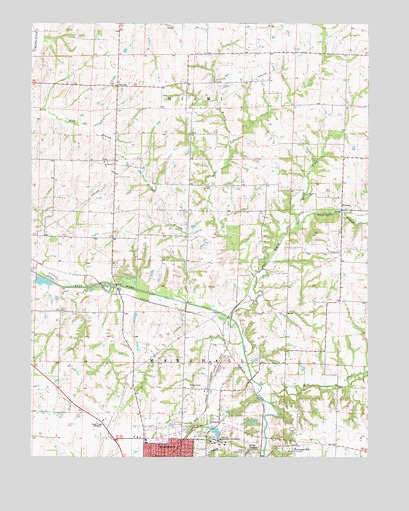 Marshall North, MO USGS Topographic Map