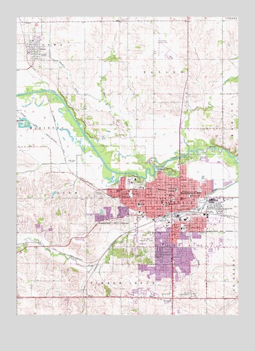 Marshalltown, IA USGS Topographic Map
