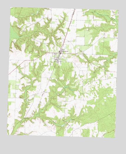 Marshallville, GA USGS Topographic Map