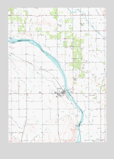 Marsing, ID USGS Topographic Map