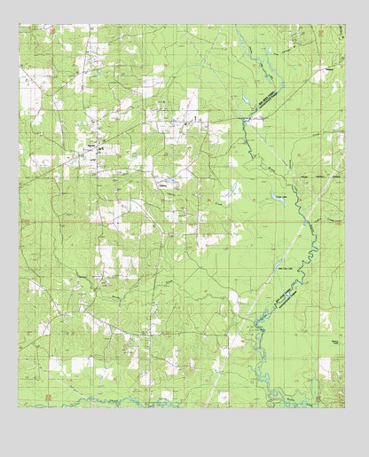 Martin, LA USGS Topographic Map