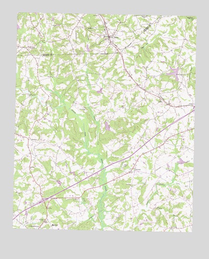 Martin, GA USGS Topographic Map
