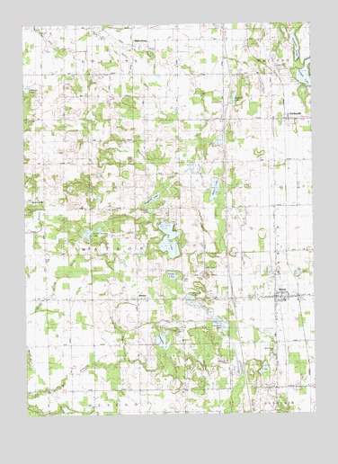 Martin, MI USGS Topographic Map