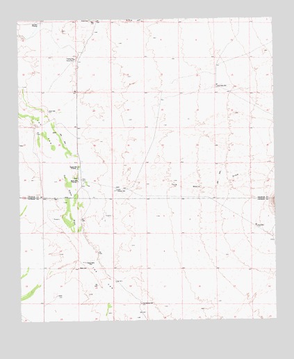 Martin Well, AZ USGS Topographic Map