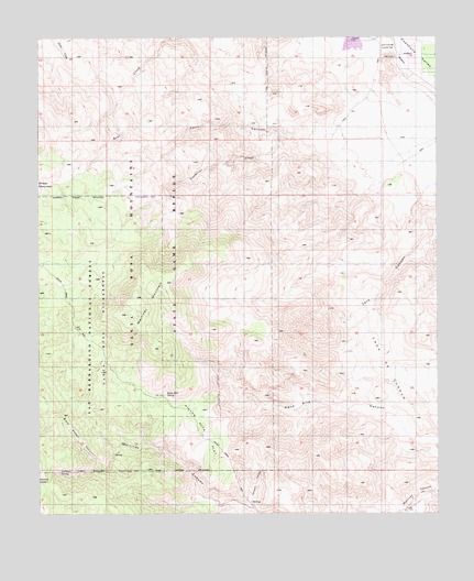 Martinez Mountain, CA USGS Topographic Map