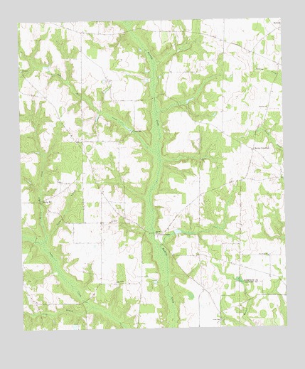 Martins Crossroads, GA USGS Topographic Map