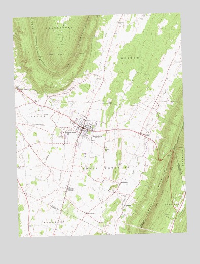 Martinsburg, PA USGS Topographic Map