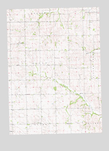 Martinsburg SW, NE USGS Topographic Map