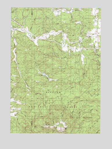 Marys Peak, OR USGS Topographic Map