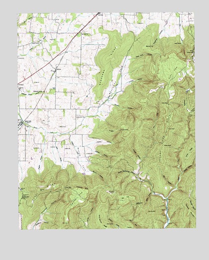 Beans Creek, TN USGS Topographic Map