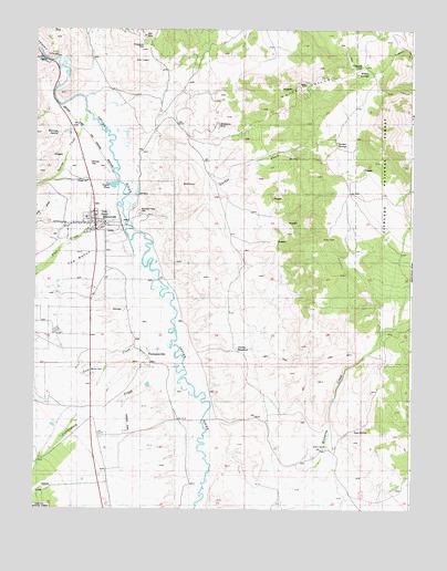 Marysvale, UT USGS Topographic Map