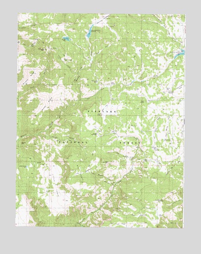 Marysvale Peak, UT USGS Topographic Map