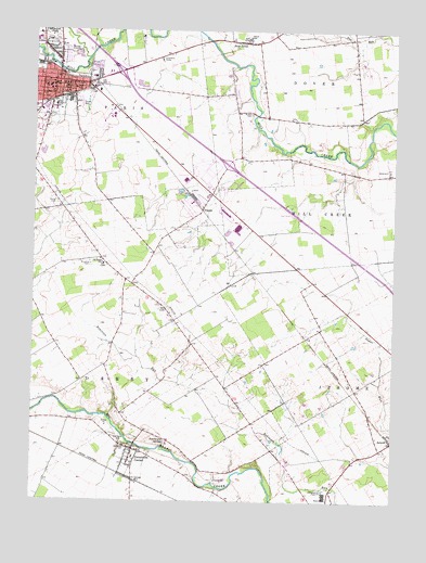 Marysville, OH USGS Topographic Map