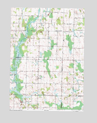 Marytown, WI USGS Topographic Map